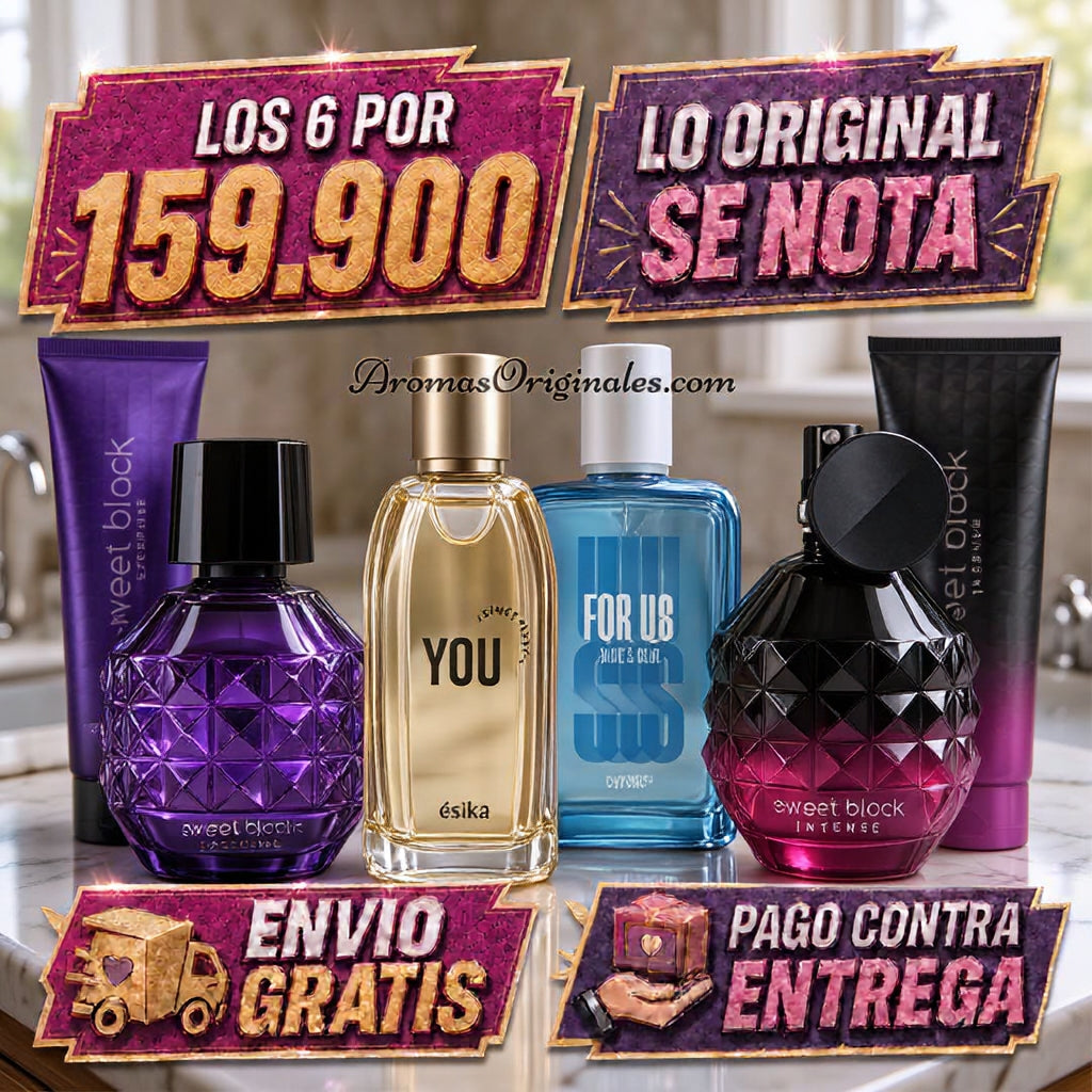 Set Sweet exclusice + Set sweet intense + Blue for us + You