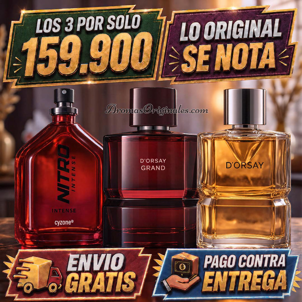 D'orsay clasica + Grand + Nitro Intense