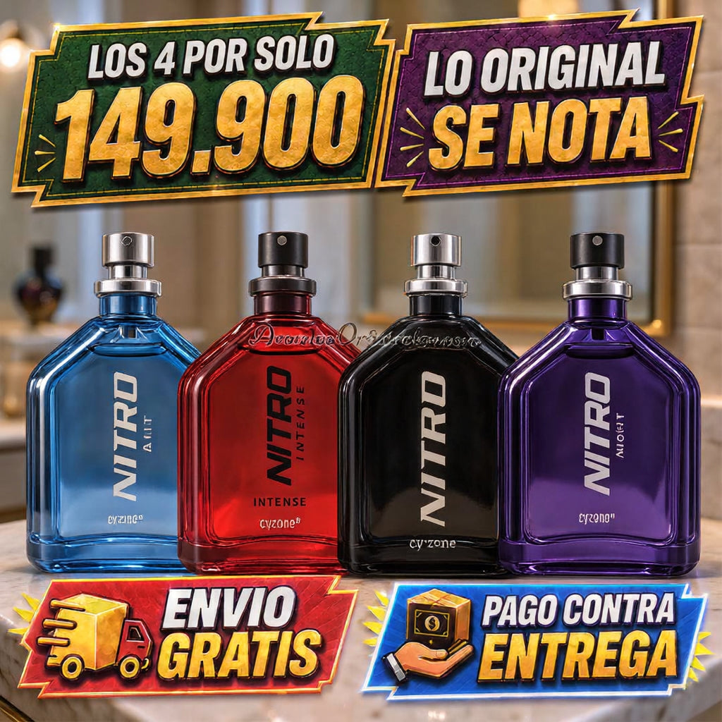 Nitro Clasica + Intense + Air + Night