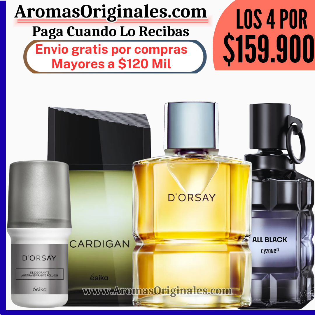 D'orsay + All Black + Cardigan + Desodorante