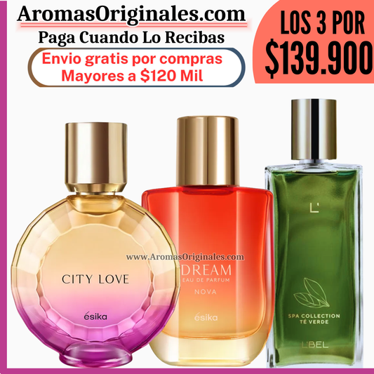 City Love + Dream + Spa Green