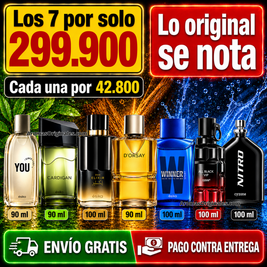 Set  ¡1 Fragancias Para Cada Dia!