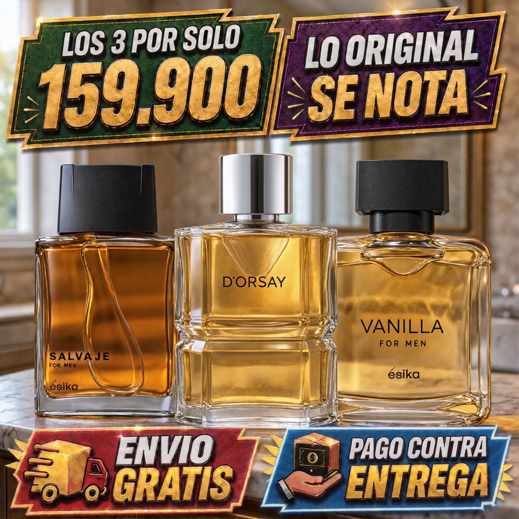 D'orsay + Vainilla + Salvaje