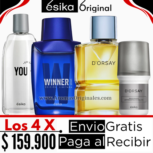 D'orsay + Winner Sport + You +  Desodorante