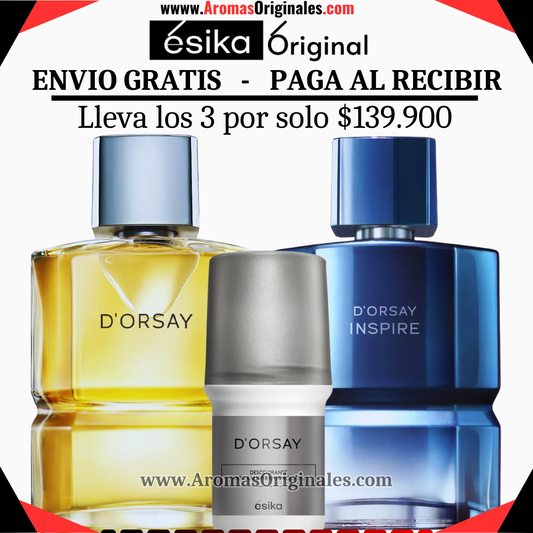 D'orsay + D'orsay Inspire + Desodorante