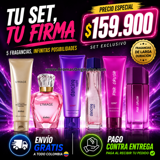 Set ¡Tu Aroma Tu Firma!