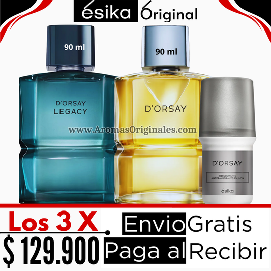 D'orsay + D'orsay Legacy + Desodorante