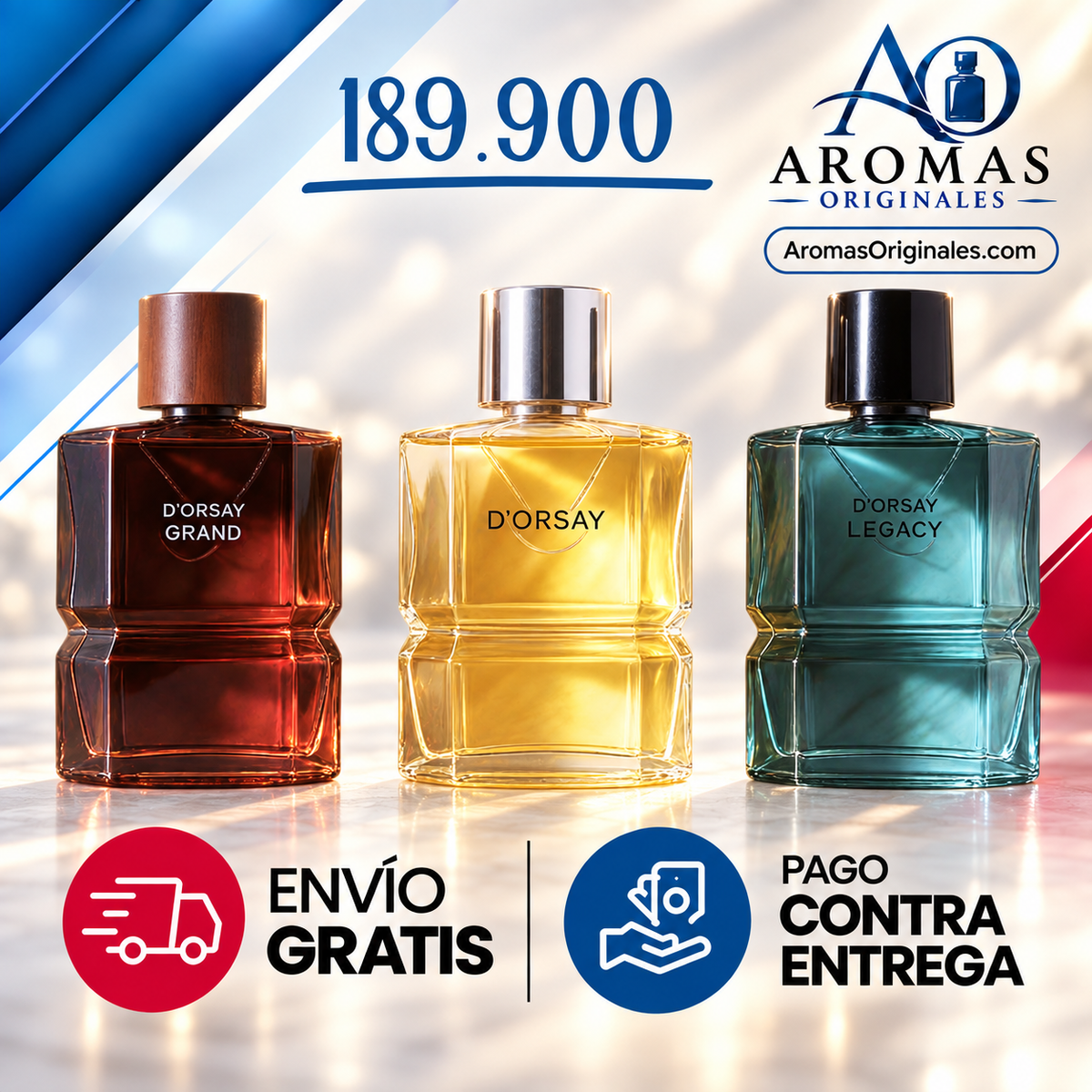 D'orsay Clasica + Legacy + Grand