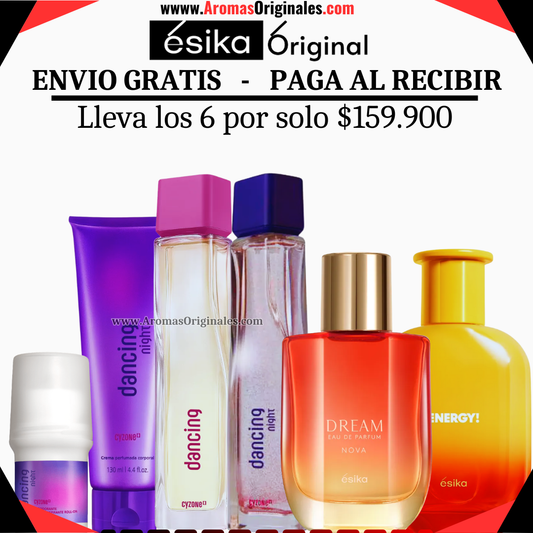 Dancing + Dancing Night + Emotions + Dream + Crema + Desodorante