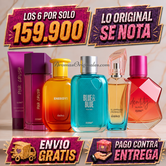 Set Pink + Set Star + Blue + Energy + Iluminous