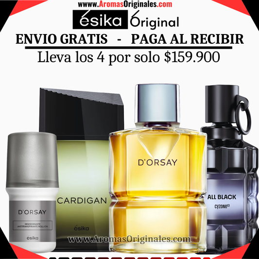D'orsay + All Black + Cardigan + Desodorante