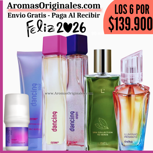 Iluminas + Spa Green + Dancing + Dancing Night + Locion + Desodorante