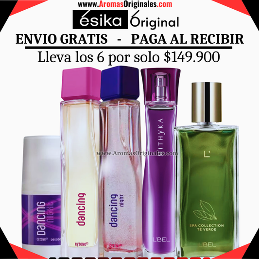 Dancing + Dancing Night + Mithyka + Spa Green + Desodorante