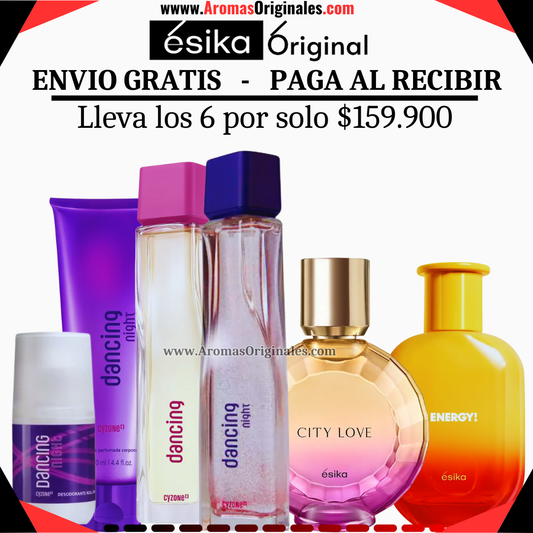 Dancing + Dancing Night + City Love + Emotions + Crema + Desodorante