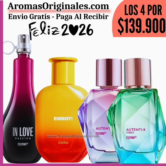 In Love Passion + Autentik + Autentik Vibes + Energy