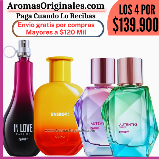 In Love Passion + Autentik + Autentik Vibes + Energy