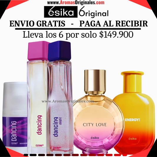 Dancing + Dancing Night + City Love + Emotions + Desodorante