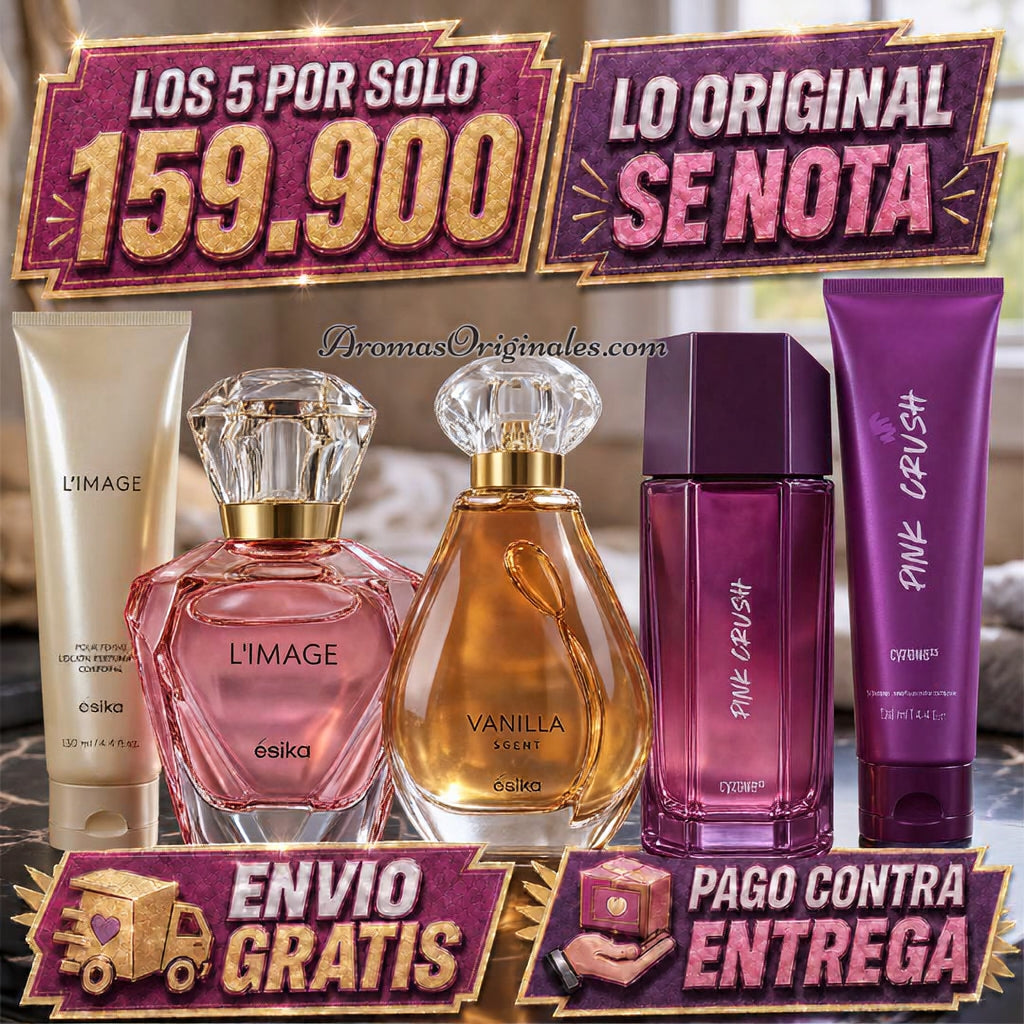 Set Limage + Vainilla + Set Pink