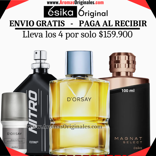 Magnat Select + D'orsay + Nitro + Desodorante