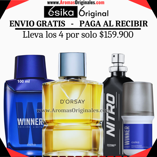 D'orsay + Winner Sport + Nitro + Desdorante