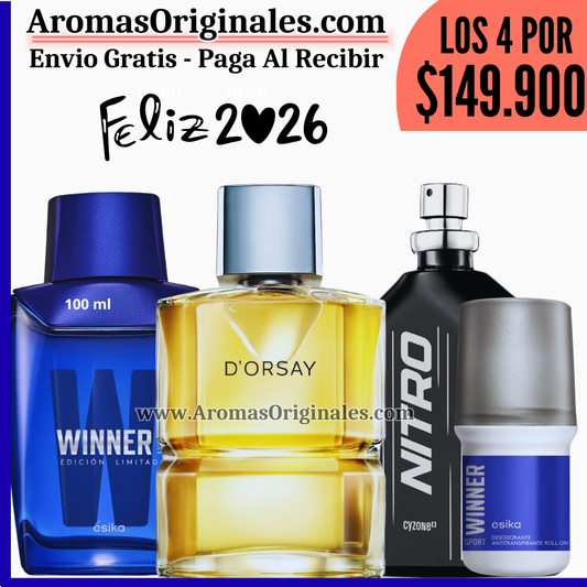 D'orsay + Winner Sport + Nitro + Desdorante