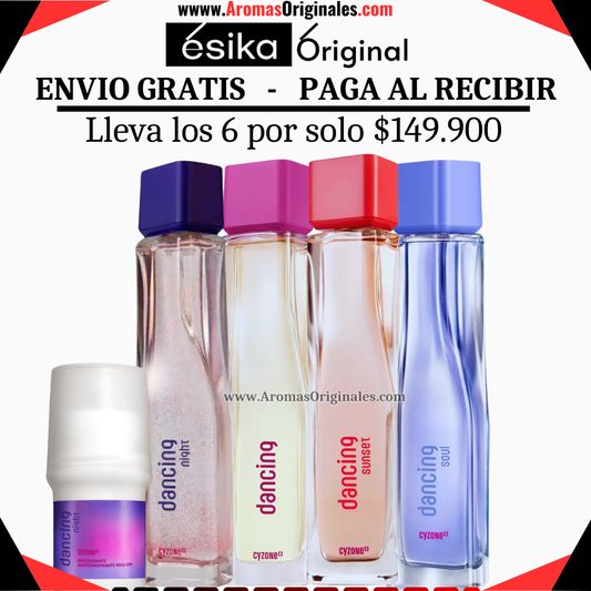 Dancing + Dancing Night + Dancing Sunset + Dancing Soul + Desodorante